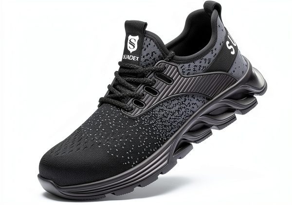 SUADEX Steel Toe Work Shoes Safety Comfort Slip Resistant-0