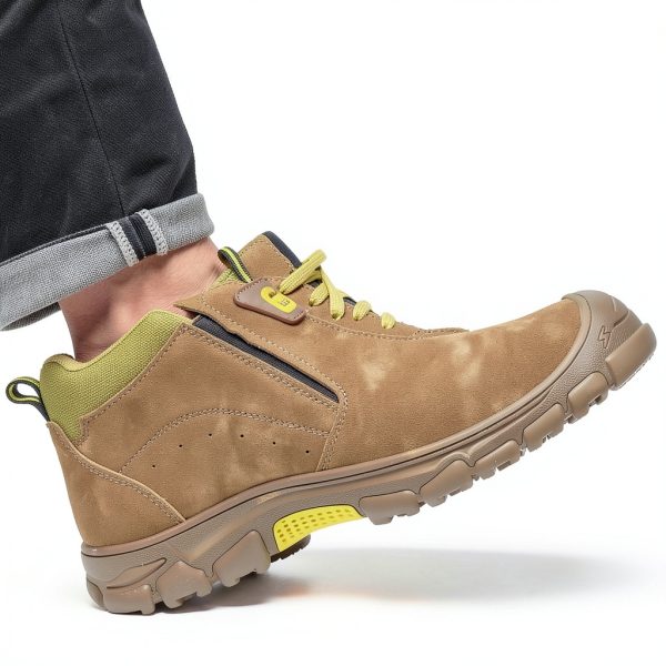 Steel Toe Work Shoes GLANOUDUN Men’s Safety Boots-5