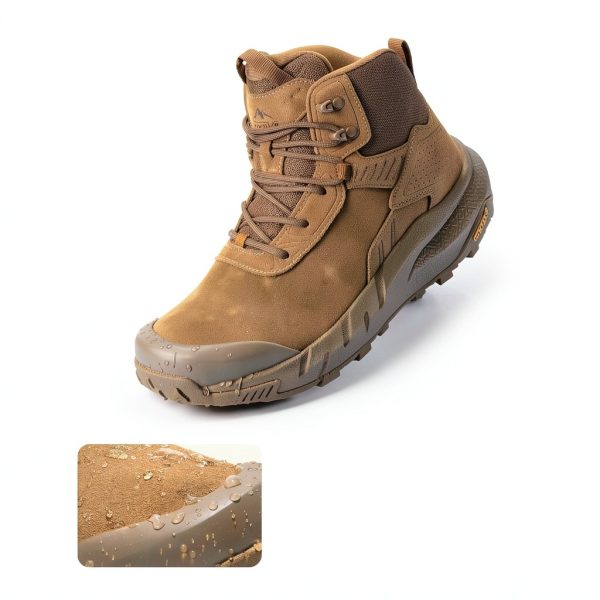 Tactical Boots Mens Waterproof Leather Military Work Boots-5