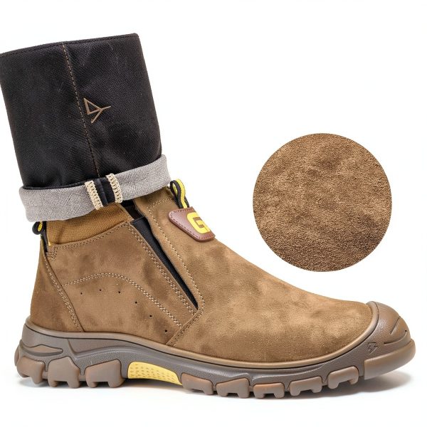 Steel Toe Work Shoes GLANOUDUN Men’s Safety Boots-1