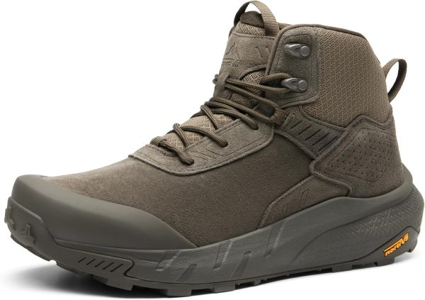 Men's Military Boots Waterproof Leather Tactical Work-0
