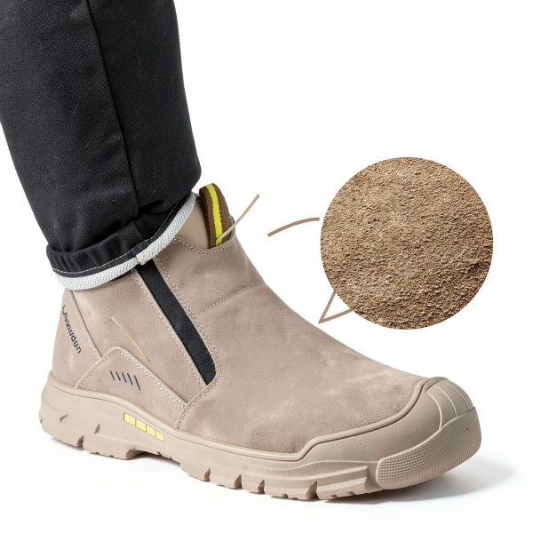Steel Toe Work Shoes Pavo Men Slip-On Safety-1