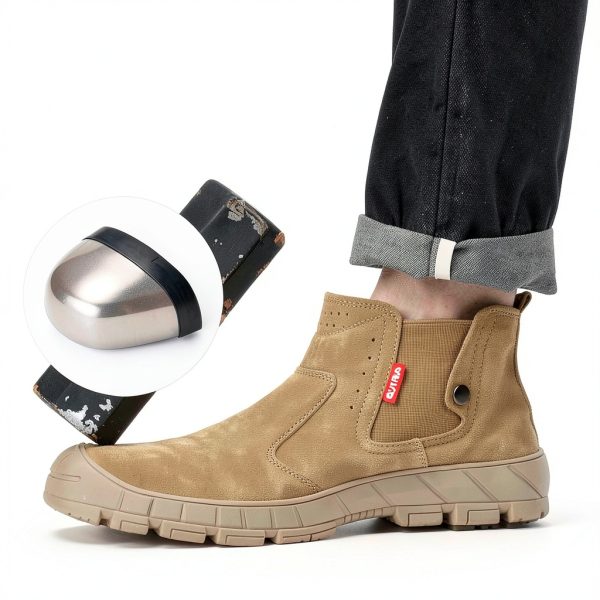 Steel Toe Work Boots BrandX Men's Safety Footwear-2