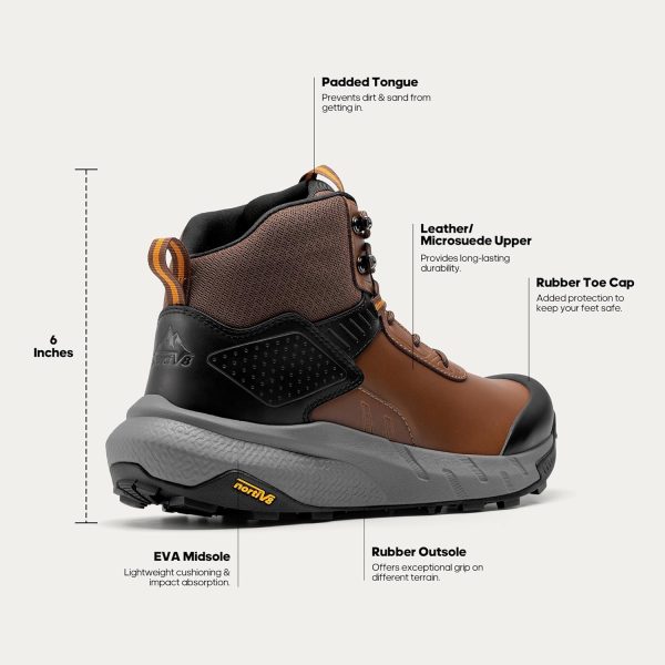 Tactical Boots Mens Waterproof Leather Military Work Boots-5