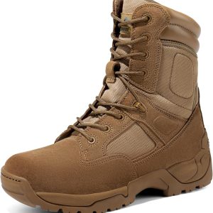 NORTIV 8 Men's Tactical Boots Sand Camo-0