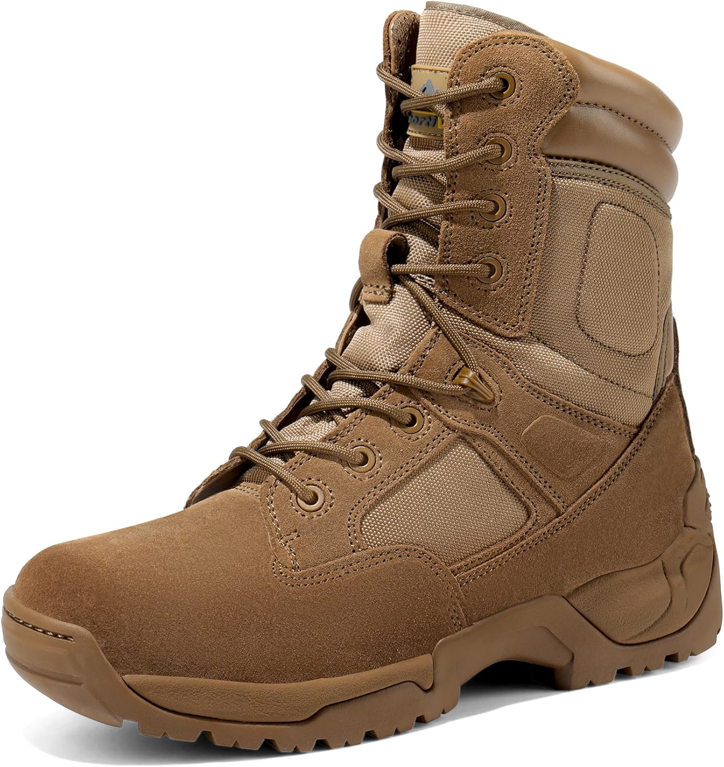 NORTIV 8 Men's Tactical Boots Sand Camo