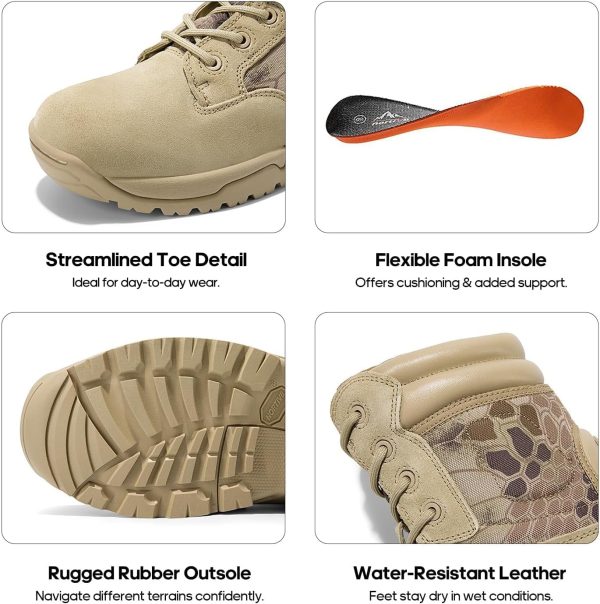 NORTIV 8 Men's Tactical Boots-4