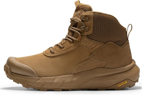 Men's Military Boots Waterproof Leather Tactical Coyote-7