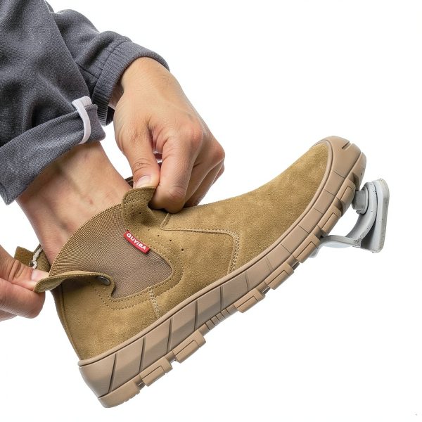 Steel Toe Work Boots BrandX Men's Safety Footwear-4