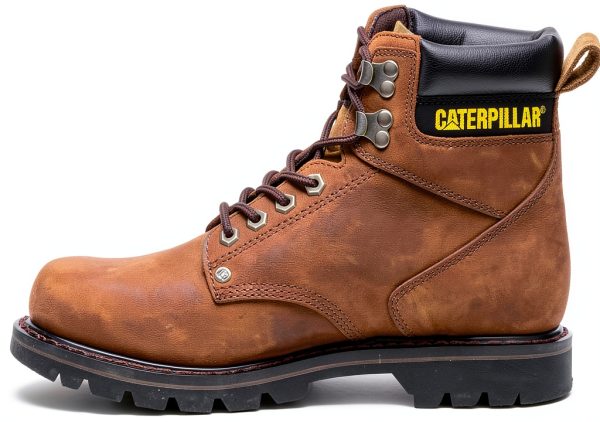 Caterpillar Leather Work Boots Mens Safety Comfort Durable-3