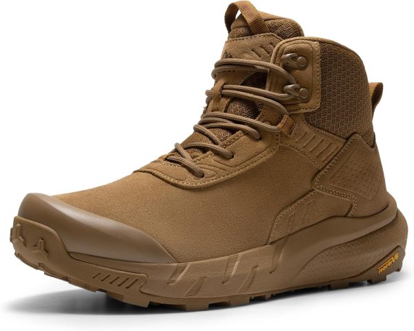 Men's Military Boots Waterproof Leather Tactical Coyote-0
