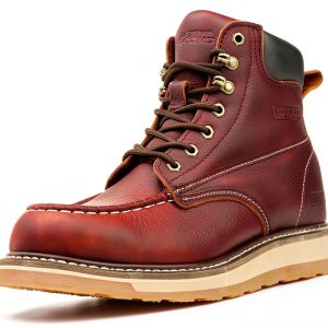 Work Boots Mens Leather Soft Toe Comfort Industrial-0