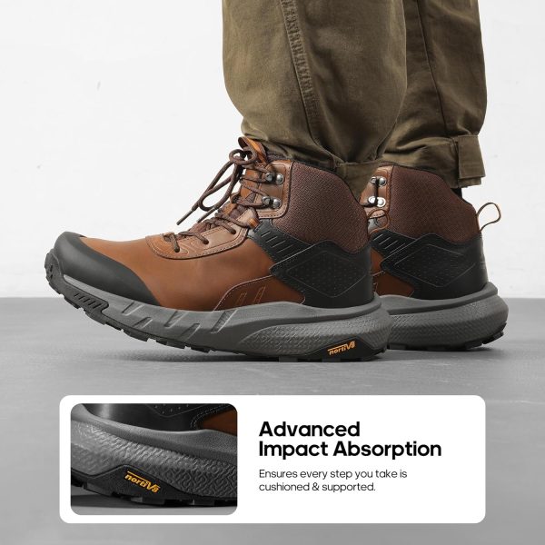 Tactical Boots Mens Waterproof Leather Military Work Boots-3
