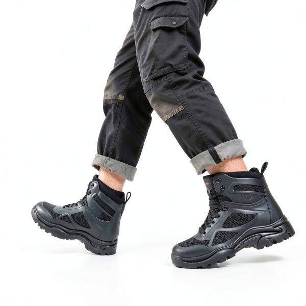 Men's Steel Toe Work Boots by Pavo-3