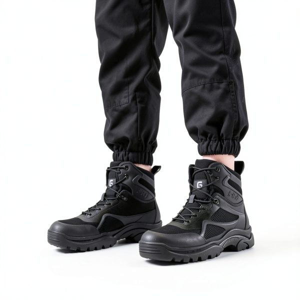 Men's Steel Toe Work Boots by Pavo-1