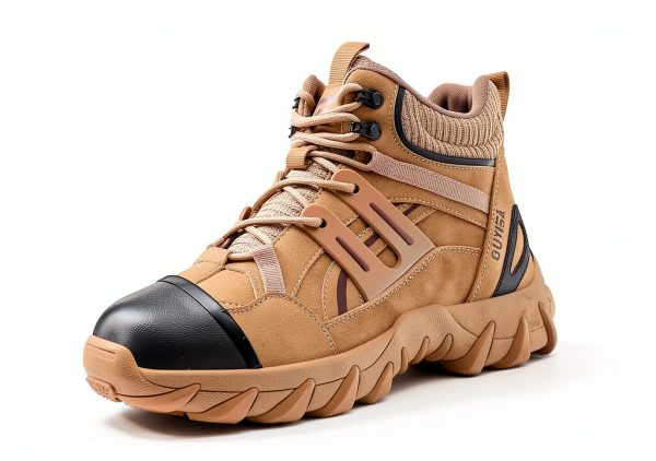 Men's Steel Toe Work Boots by Smash Resistant-2