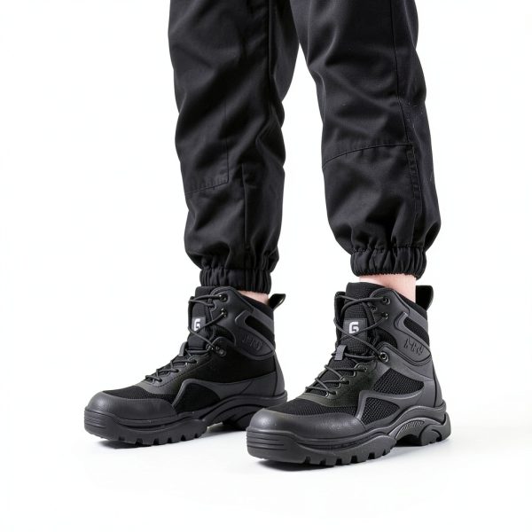 Steel Toe Boots for Men by Pavo - Protective Work Shoes with-1