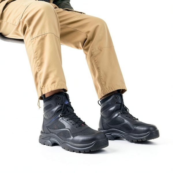 Steel Toe Boots for Men by Pavo - Protective Work Shoes with-6