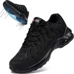 LARNMERN Steel Toe Sneakers Unisex Adult Work Shoes-0