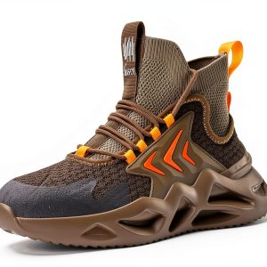 Men's Steel Toe Shoes Black 5081-Black Size 9.5-0