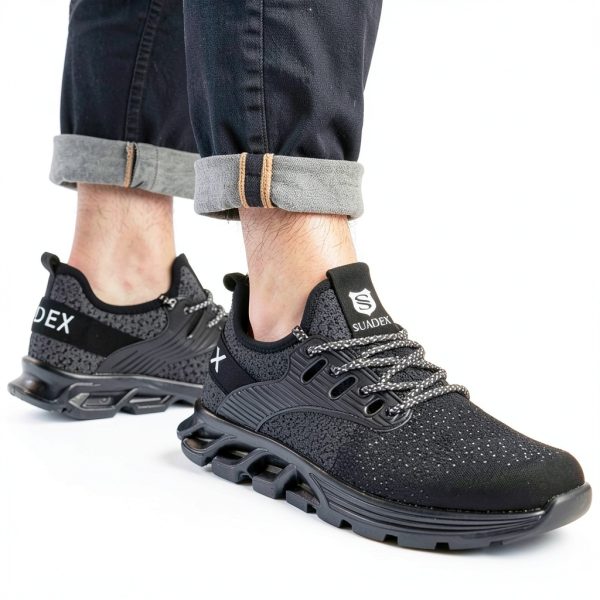 SUADEX Steel Toe Work Shoes Safety Comfort Slip Resistant-6