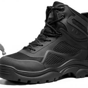 Steel Toe Boots for Men by Pavo - Protective Work Shoes with-0