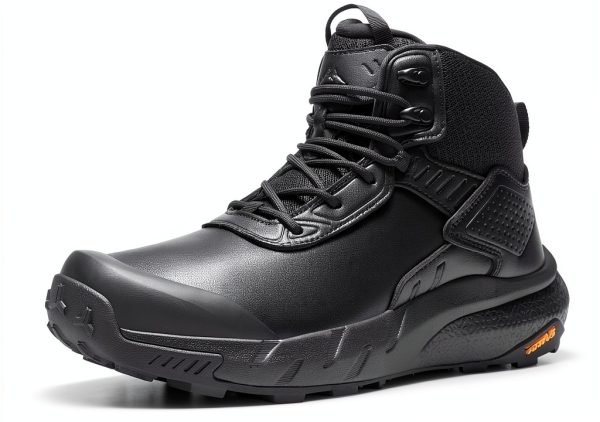Men Military Boots Waterproof Leather Tactical Work Footwear-0