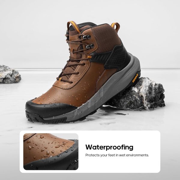 Tactical Boots Mens Waterproof Leather Military Work Boots-2