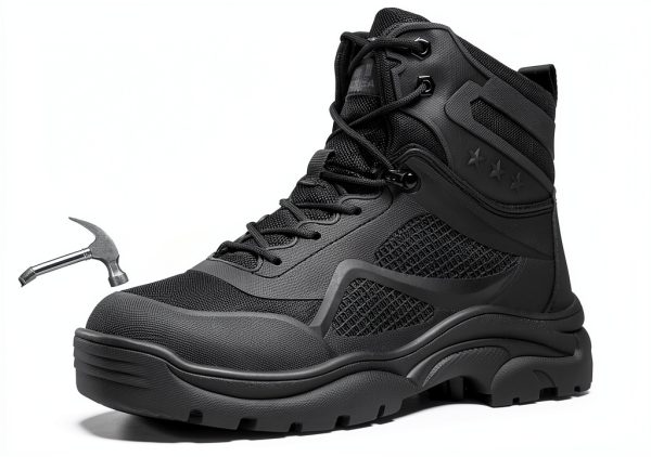 Men's Steel Toe Work Boots by Pavo-0