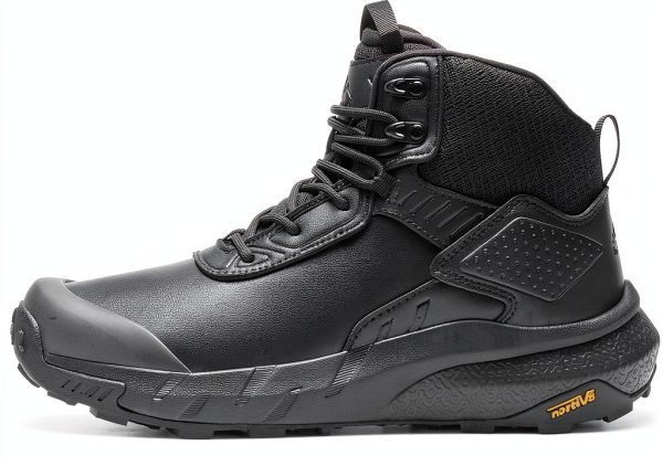 Men Military Boots Waterproof Leather Tactical Work Footwear-7