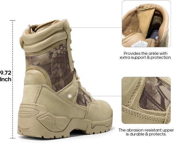 NORTIV 8 Men's Tactical Boots-3