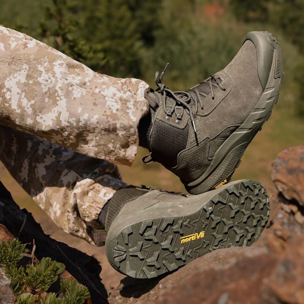 Men's Military Boots Waterproof Leather Tactical Work-1