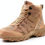 Men's Steel Toe Work Boots - Safety Shoes for Construction-0