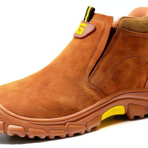 Steel Toe Work Shoes GLANOUDUN Men’s Safety Boots-0