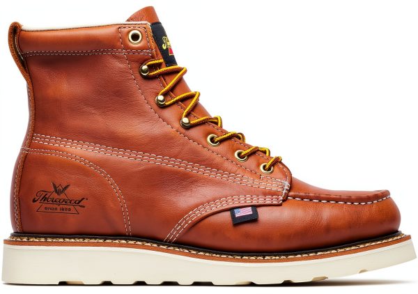 Thorogood Men's Work Boots Black Midnight Series-1