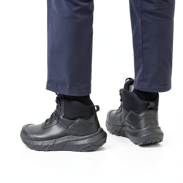 Men Military Boots Waterproof Leather Tactical Work Footwear-2