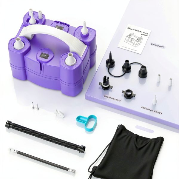 Keaibuding Electric Air Pump 4-in-1 Plastic Design-6