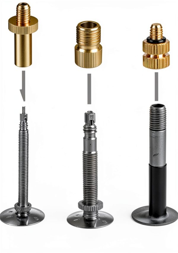 Bicycle Valve Adapter Metal Handheld Automatic-2