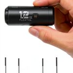 FLEXTAILGEAR Zero Pump Mini Electric Air Pump Black Compact 180LPM-0