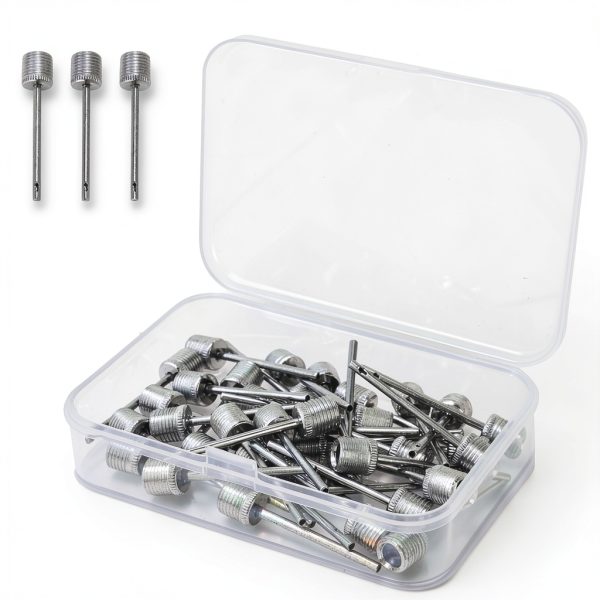 Homepa DE62 Stainless Steel Air Pump Needle Set Sports Inflator-0