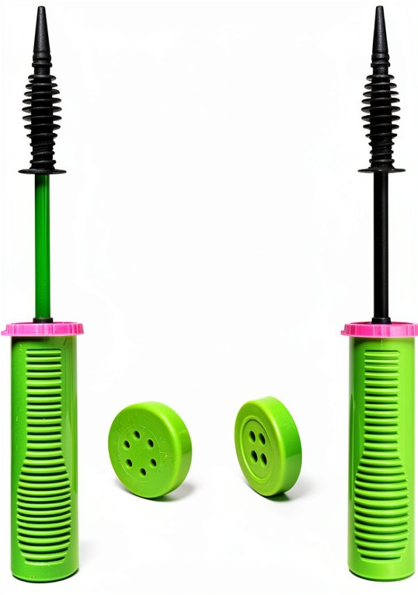 Doilomand Double-Action Balloon Hand Pump Lightweight Durable Inflator-1