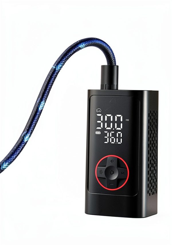 Pumptiva Portable Tire Inflator 1216 Jet Black 34L 150PSI Inflation-1