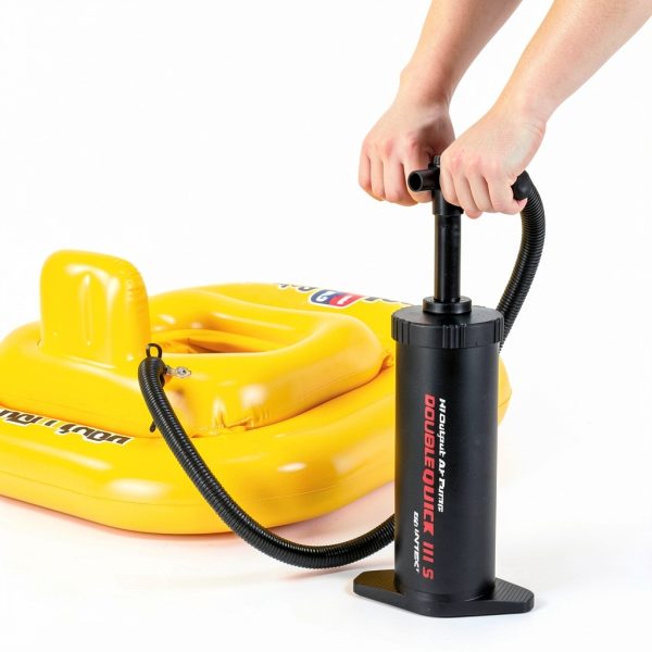 Intex Double Quick III S Hand Pump Inflator for Airbeds and Boats-2