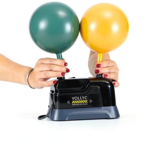 Balloon Pump VOLLYC Electric Inflator with 200 LPM Air Flow Black-3