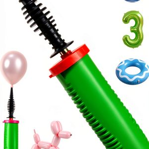 Doilomand Double-Action Balloon Hand Pump Lightweight Durable Inflator-0